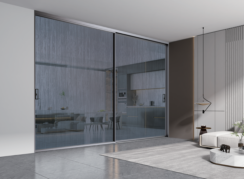 track thermal break aluminum profile for sliding doors