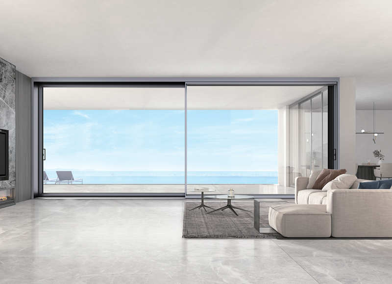 Heavy Duty Thermal Break Panoramic Sliding Door Profiles